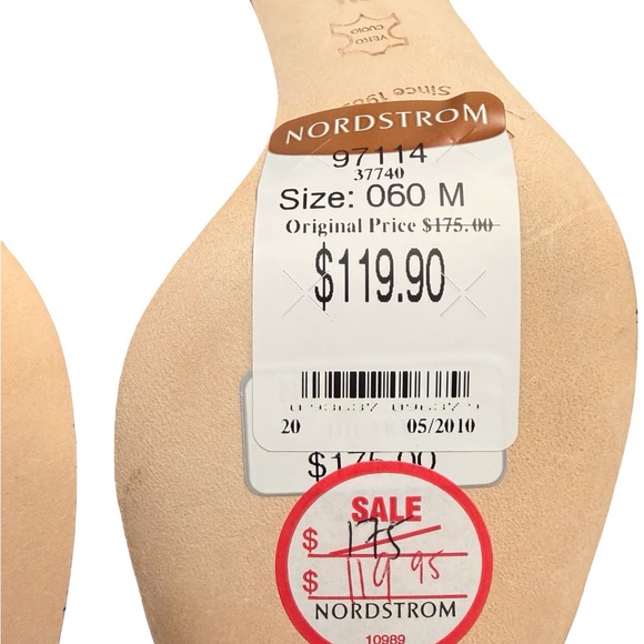 Via Spiga Red Strappy Heels - Picture 5 of 7